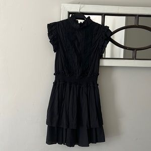 Cleobella Black High Neck Sundress - Sz Small